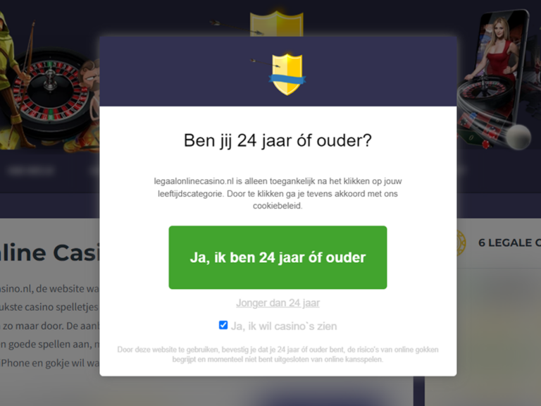 Age Wall op legaalonlinecasino.nl