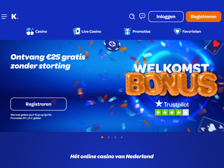 Welkomstbonus bij Kansino