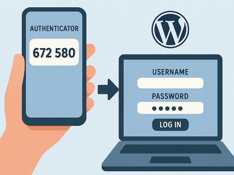 2fa wordpress website