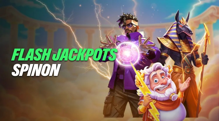 ComeOn Flash Jackpots SpinOn