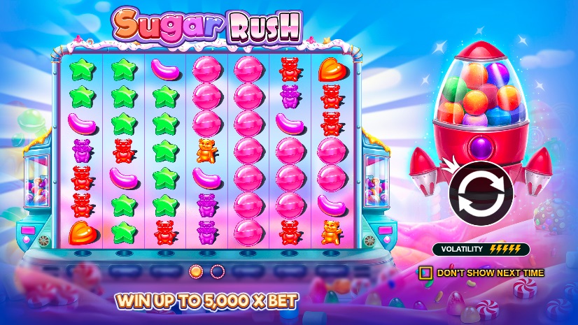 Sugar Rush Slot van Pragmatic Play