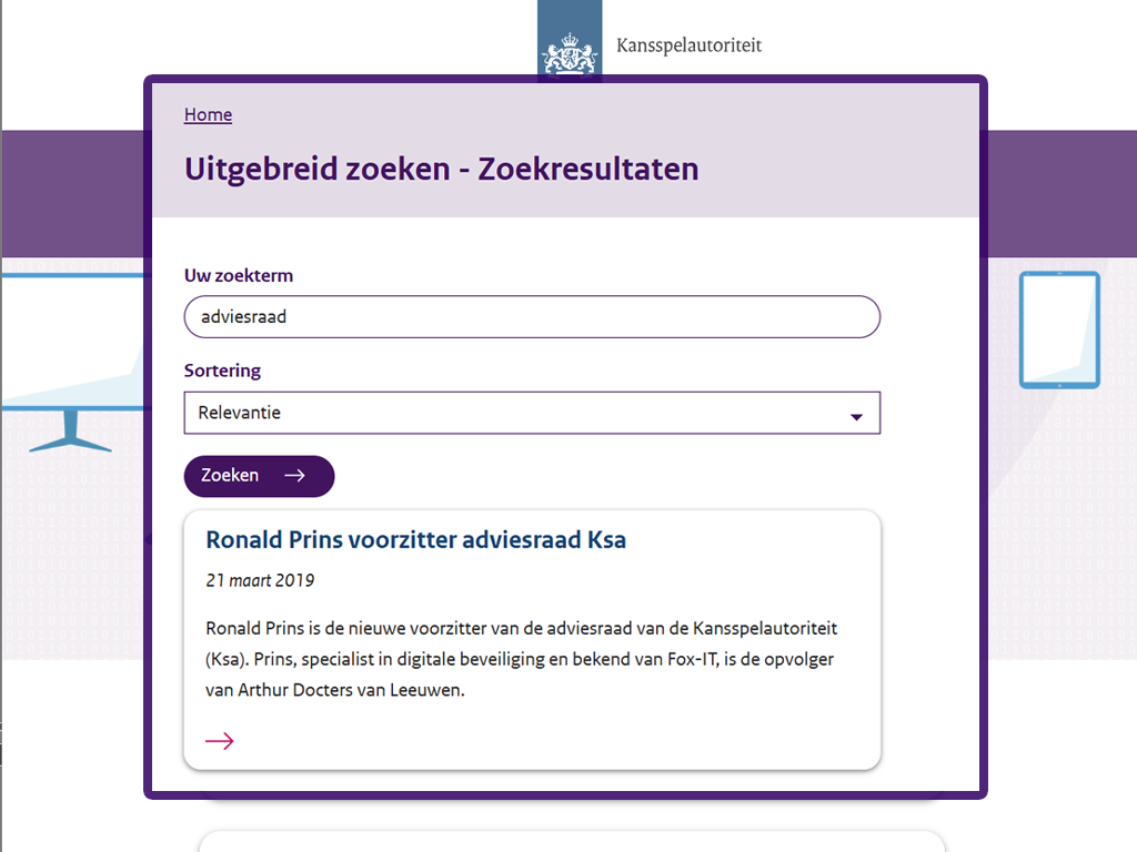 Tjakka! Dit is wat de adviesraad van de Kansspelautoriteit doet