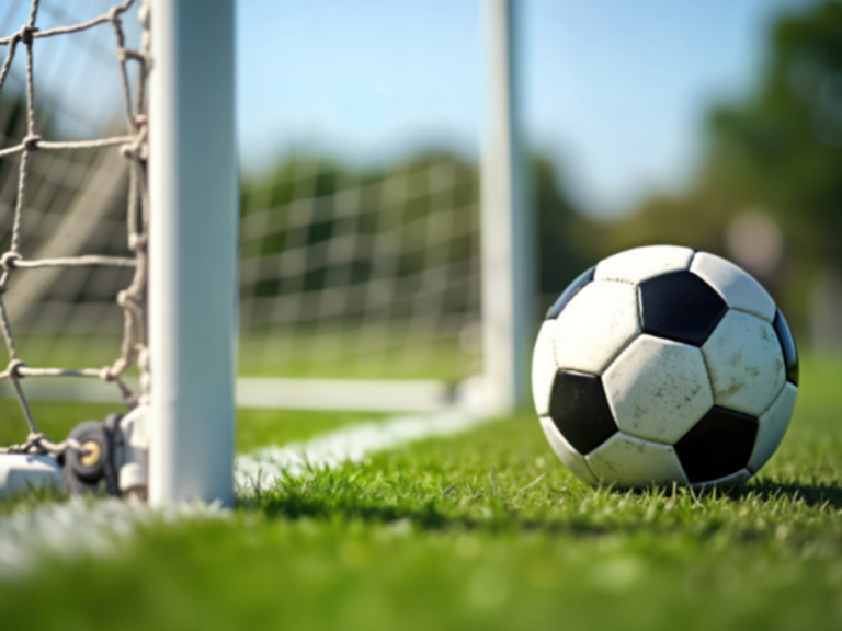 Is bal op paal een schot op goal?