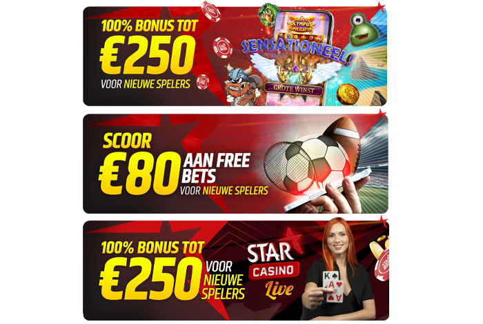 Starcasino bonussen