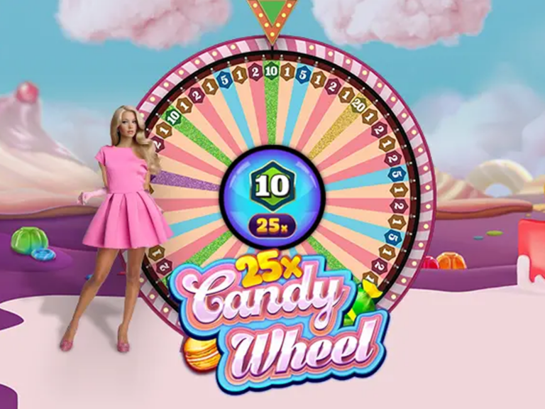 Rad van Fortuin game Candy Wheel