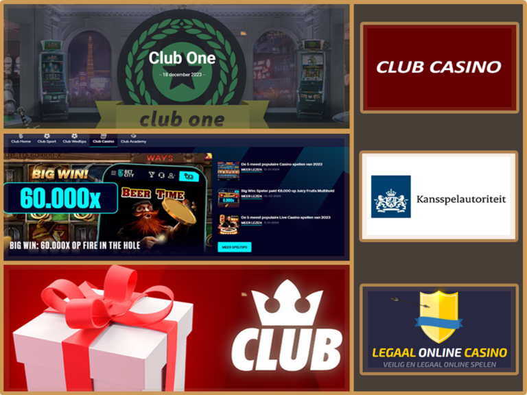 Casino's maken gebruik van Clubs.