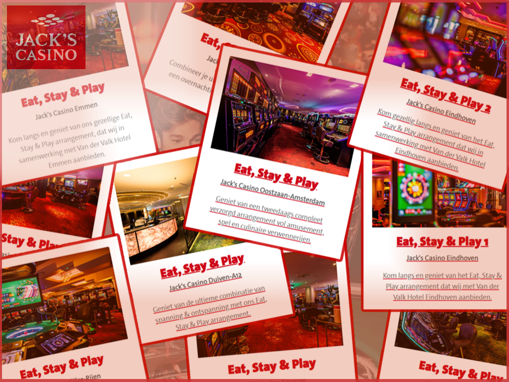 Eat, Stay & Play bij Jack’s Casino: Hoe werkt dit?