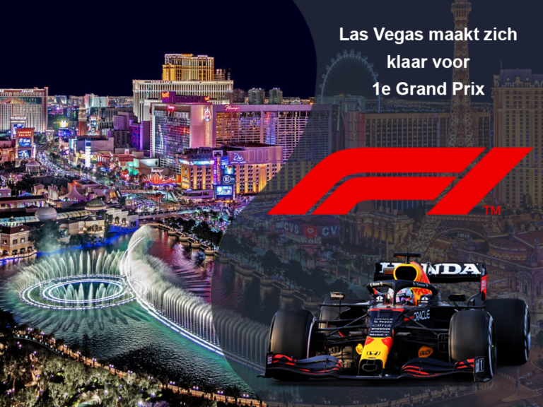 Eerste F1 in Las Vegas is in november 2023