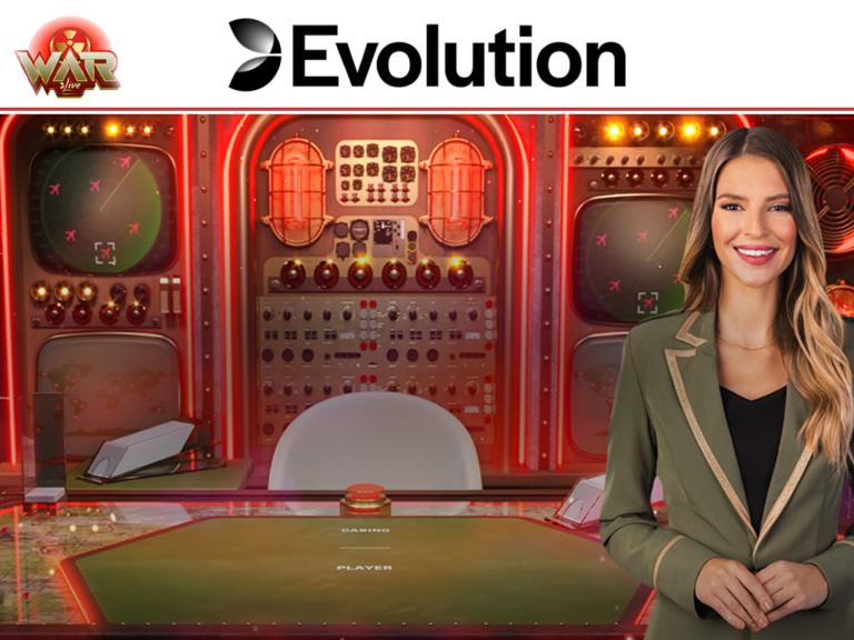 Oorlogje spelen met de Evolution Game Show War
