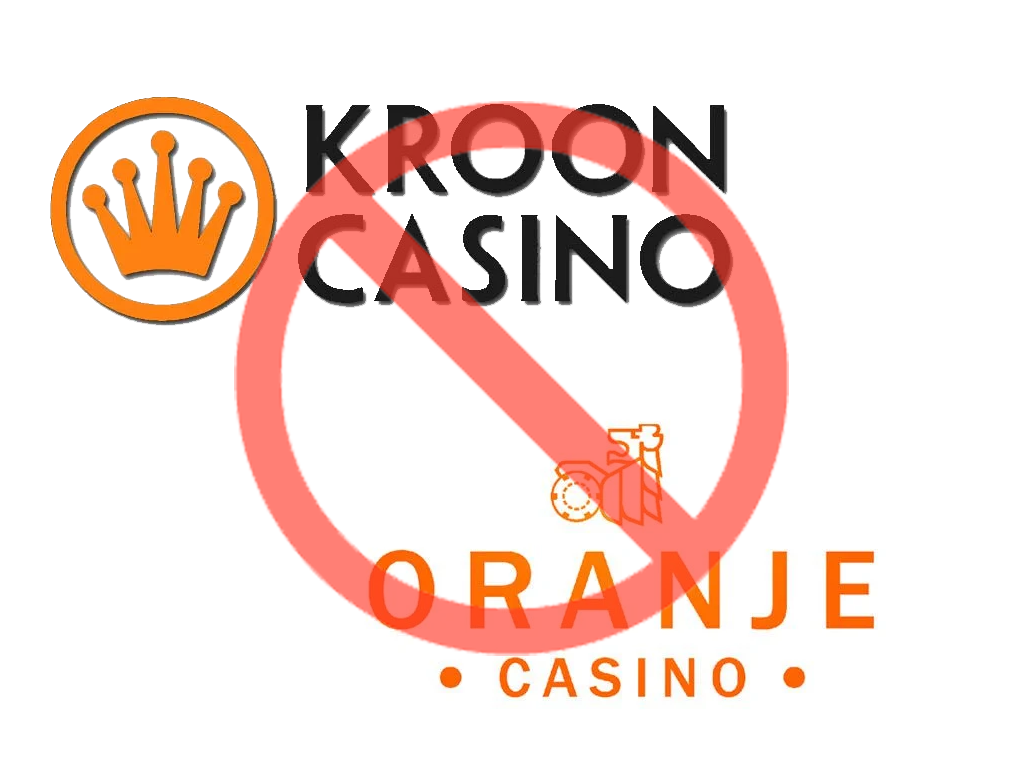 Geen licentie voor Kroon- of Oranje Casino in Nederland