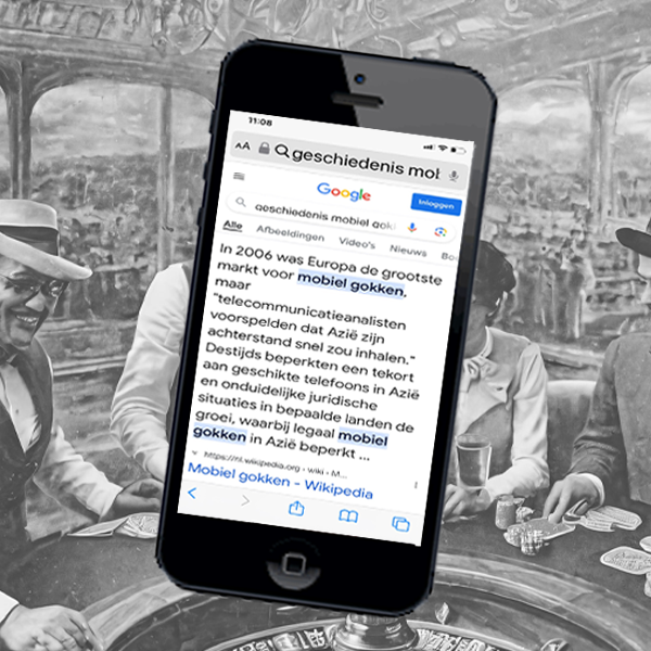 Geschiedenis mobiel spelen