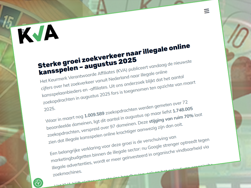 Illegale casino's profiteren van grote toename zoekverkeer