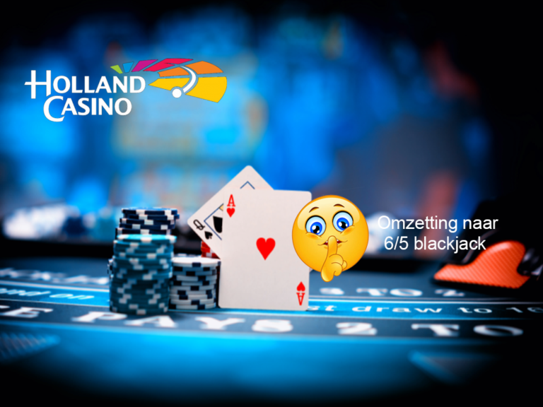 HC verlaagt uitbetalingen met speciaal 6/5 blackjack spel