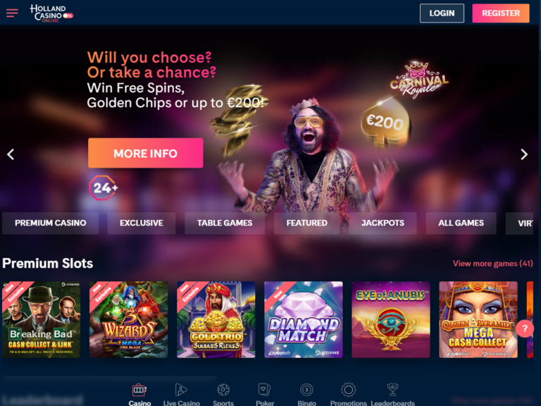 Holland Casino vraag om loonstrook en bankafschrift