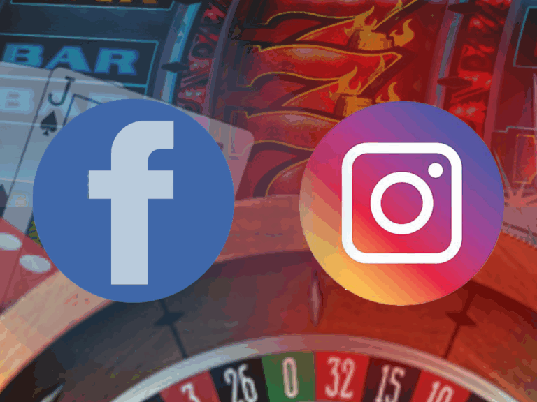 Instagram en Facebook vol met ads voor illegale casino's