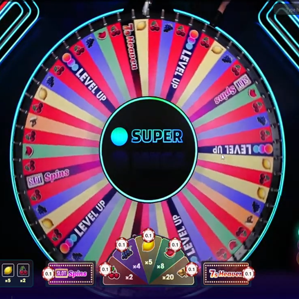 Inzet plaatsen bij gameshow Super Mega Ultra
