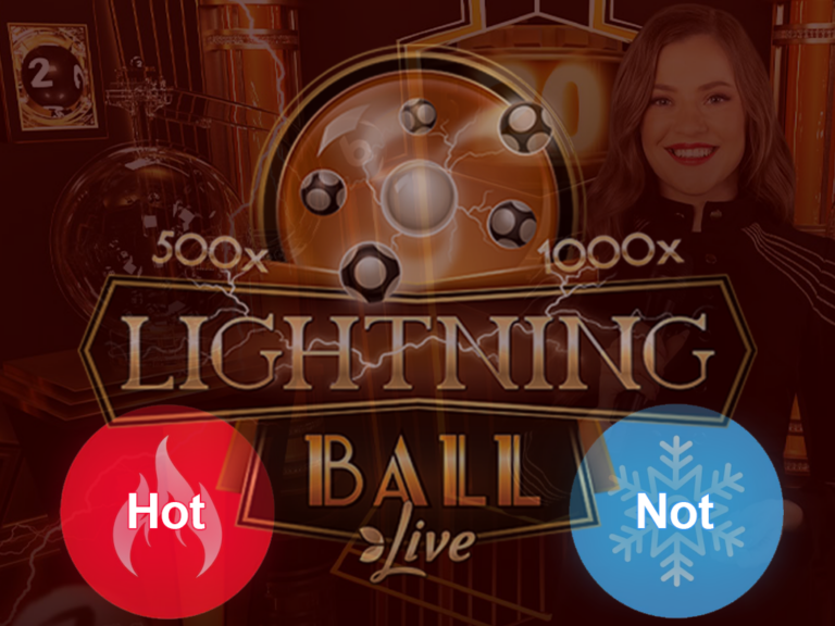 Live Game Lightning Ball van Evolution