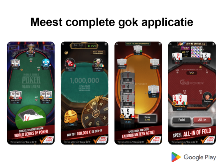 Meest complete gok applicatie van Nederland