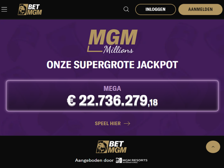 MGM Millions Jackpot