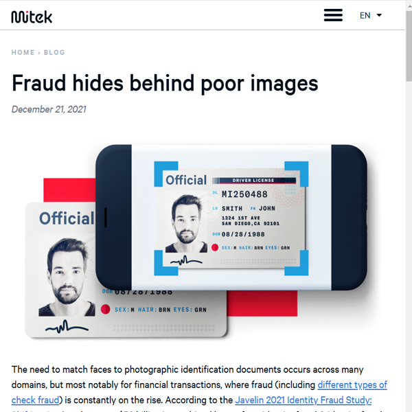 ID controle via Mitek bij online casino's