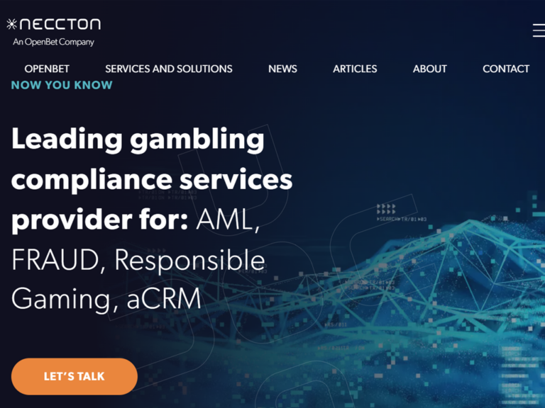 Wat doet Neccton voor online goksites