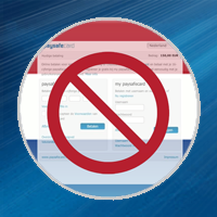 Menyetor uang dengan Kartu PaySafe tidak diperbolehkan