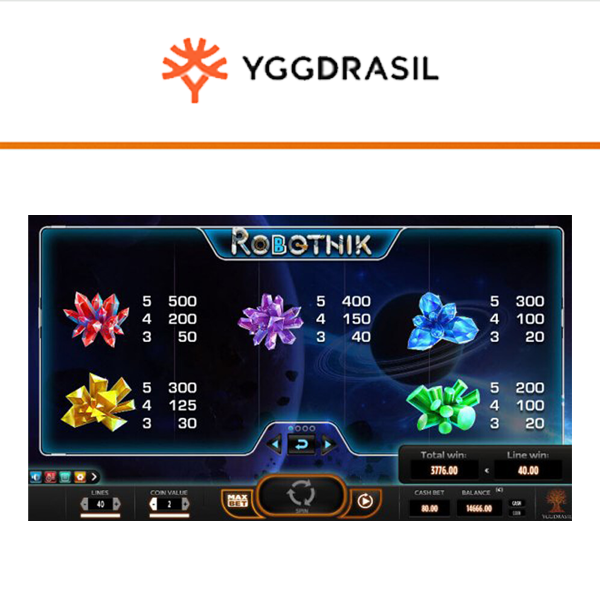 Robotnik slot Yggdrasil