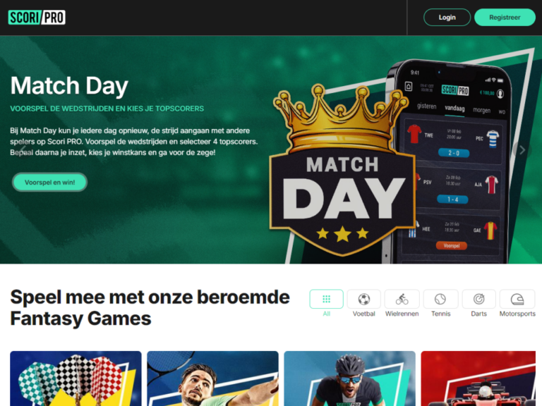 Scori PRO heeft een slechte start op de Nederlandse gokmarkt
