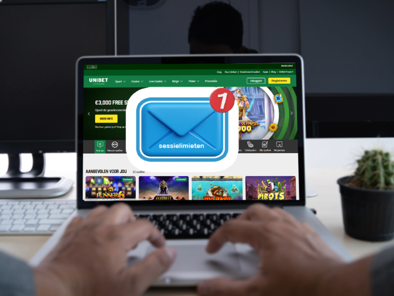 Unibet email over sessielimieten