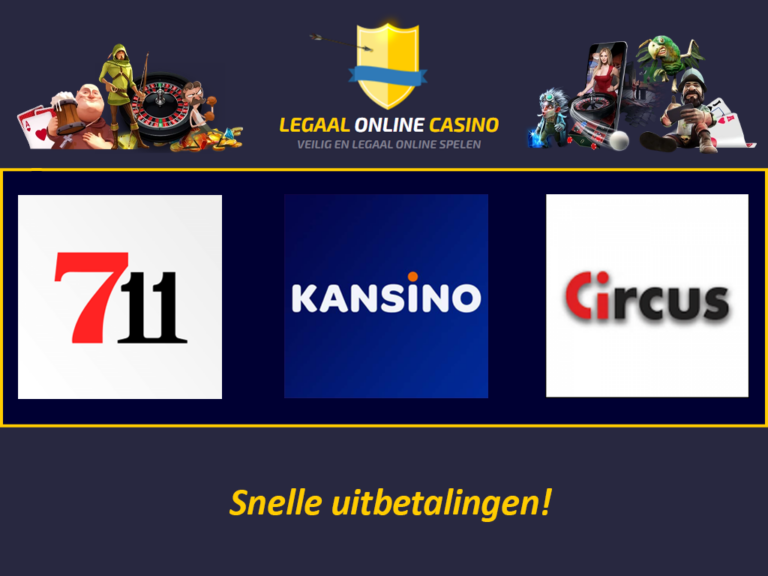 Legaal online casino's die snel uitbetalen.