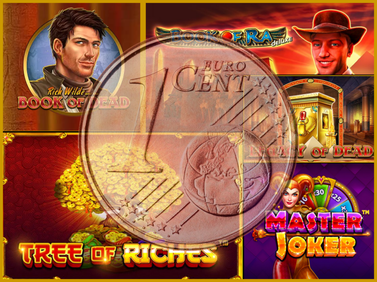 Top 5 van casino spellen die voor 1 cent te spelen zijn