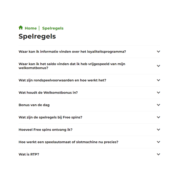 Spelregels kennen
