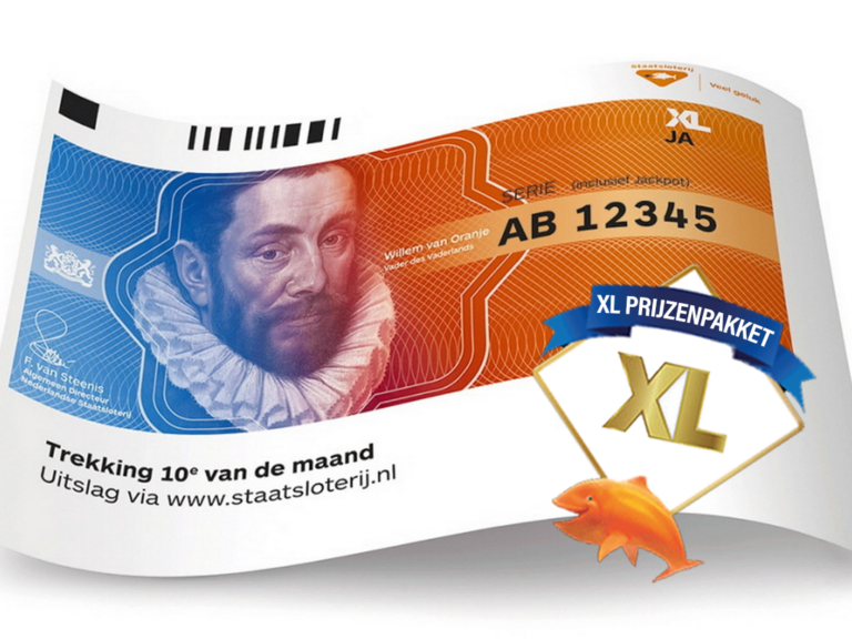 Wel of geen XL pakken bij een staatsloterij lot