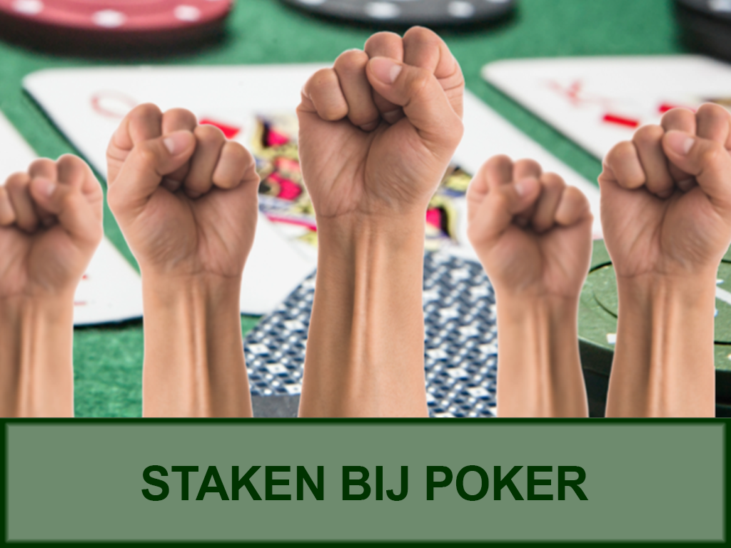 Zo werkt het Staken bij online poker
