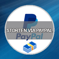 Stort geld op je spelersaccount via PayPal