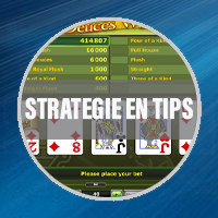 Strategie en tips video poker