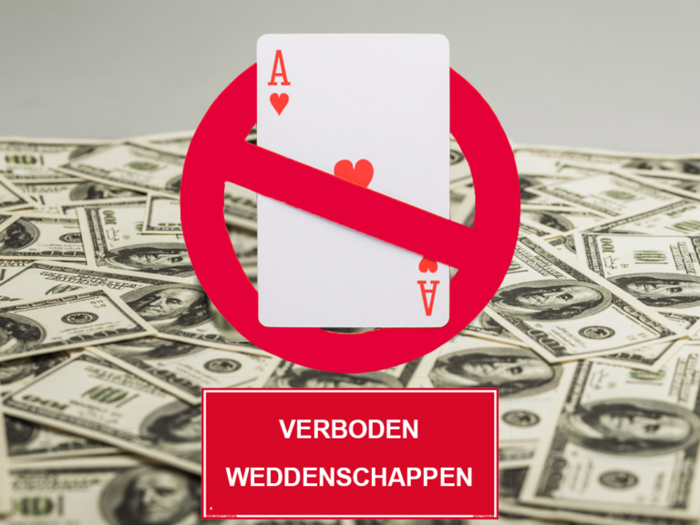De verboden weddenschappen bij online casino's