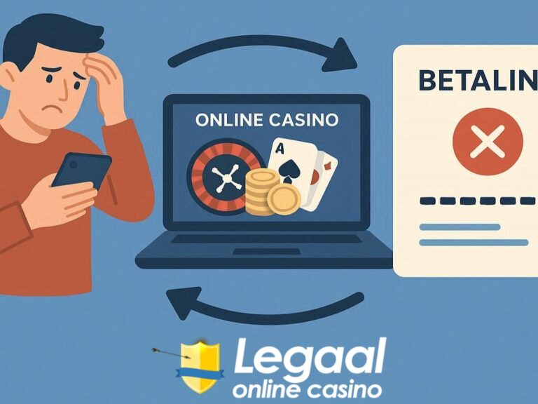 verkeerde rekening casino